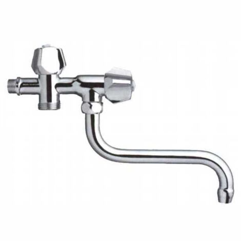 Llave de lavadora flexible 1/2"