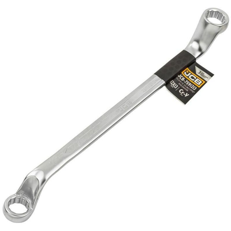 Llave de ojo doblada a 75 grados 24x27mm