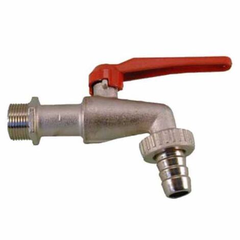 Llave de paso de latón esfera 1/2" Profesional