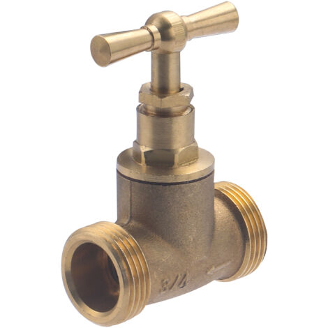 Llave de paso macho/macho 20 x 27mm QUICK PLOMBERIE