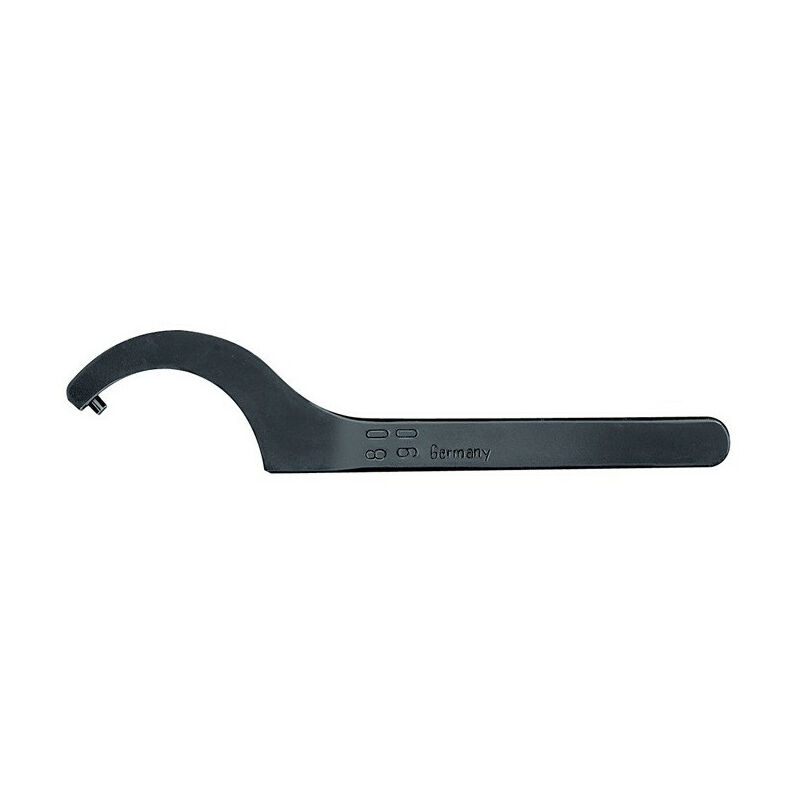 

AMF - Llave de gancho con pasador DIN 1810 B para tuercas Ø exterior 205-220mm pasador Ø 10.0mm