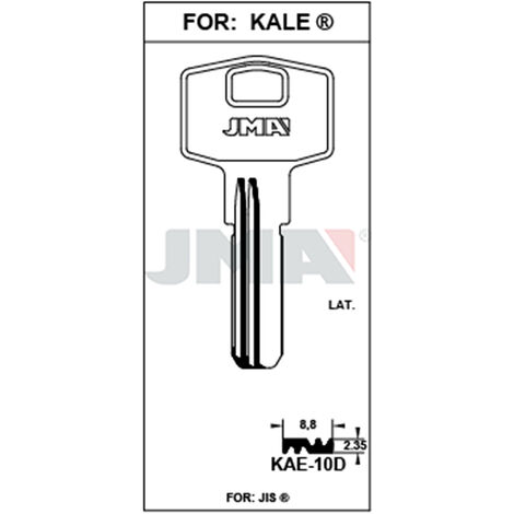 Llave de seguridad 10D
