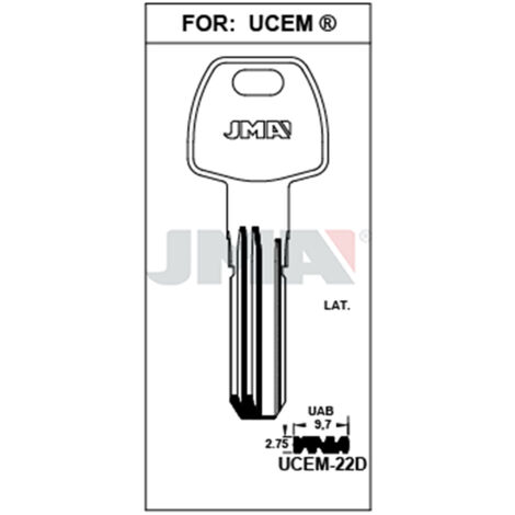 Llave de seguridad 22D