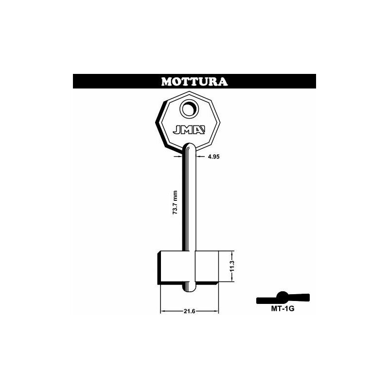 

Llave Mt-1G