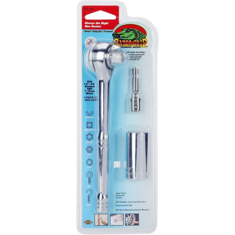 

Llave de trinquete 3 en 1 Llave de tubo de 7-19 mm
