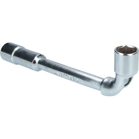 Llave de tubo, acodada, 24 mm