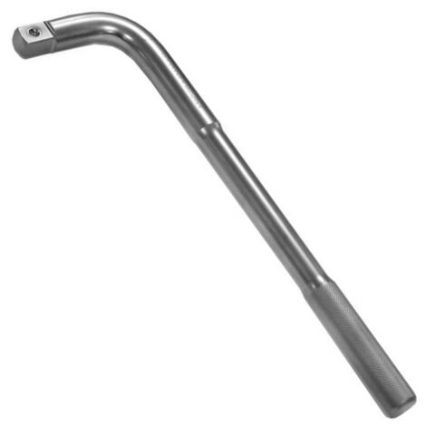Llave de tubo con mango en L de 330 mm y 3/4"