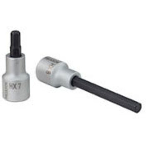 Llave de tubo de 1/2 "para tornillos de cabeza hueca Proxxon 23484 de HX 5 mm