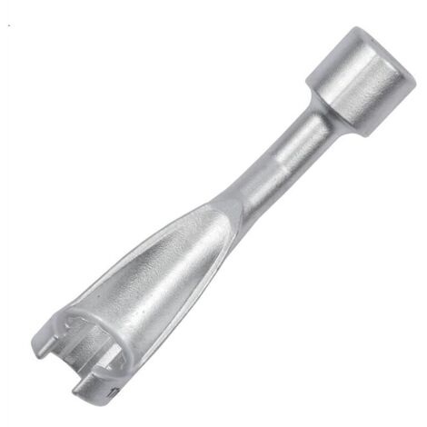 Llave de tubo de 17 mm para inyectores de combustible de 1/2 pulgada para herramientas de taller mecánico.