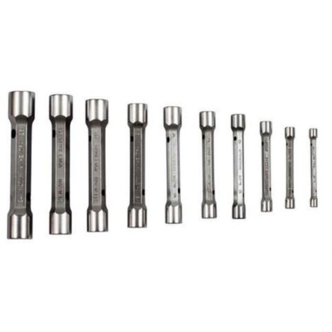 Llave De Tubo De 2 Bocas Juego 27M/10