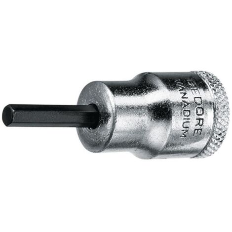 Llave de tubo inserto IN 30 3/8 pulg. Hexagonal SW 7 mm L.47 mm GEDORE