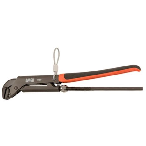 LLAVE DE TUBO MODELO SUECO DE 90Â°, CON LAZO DE SEGURIDAD TAH1420 - BAHCO