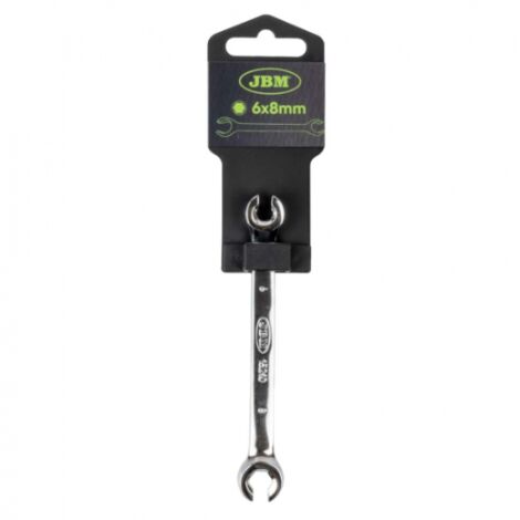 LLAVE DE TUERCA ABOCINADA 19x21MM - ACABADO BRILLANTE JBM15214