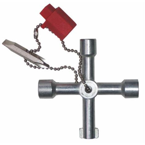 Llave de varias bocas para armarios