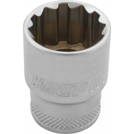 Llave de vaso 1/2" 15 mm 12 puntas CrV HONIDRIVER HONITON H2415