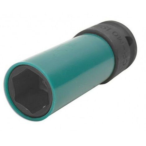 Llave de vaso 1/2" para llantas de aluminio 19 mm. Vaso con proteccion anti arañazos