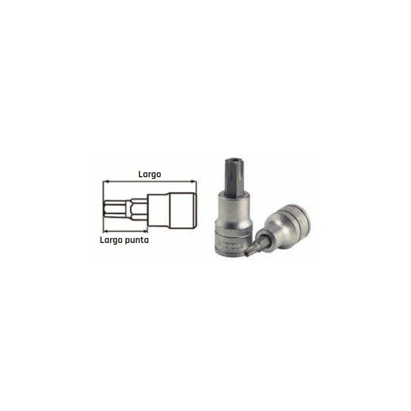 

Llave de vaso hexagonal 1/2´´ para ranuras interiores TPX25 TENGTOOLS 68250208