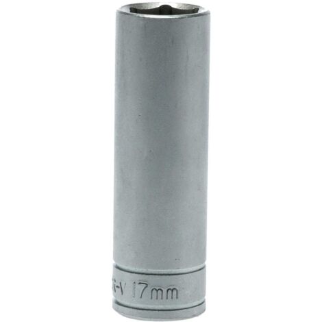 Llave de vaso 1/2´´, serie larga, métrico 17mm TENGTOOLS 25732405