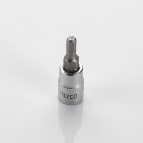 Llave de Vaso 1/4 ALYCO ORANGE Punta Atornillar Allen 5X37 mm