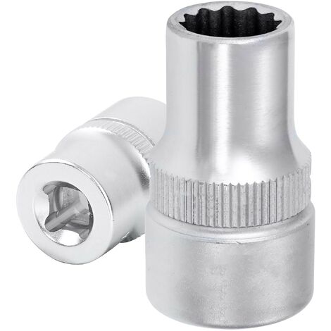 Llave de vaso 1/4" corto 12 caras, medida 11mm
