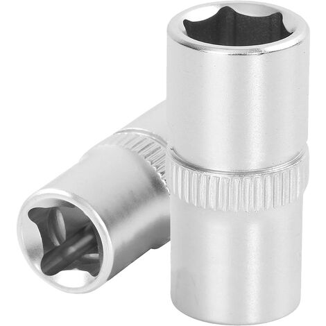 Llave de vaso 1/4" Largo 6 caras, medida 13mm