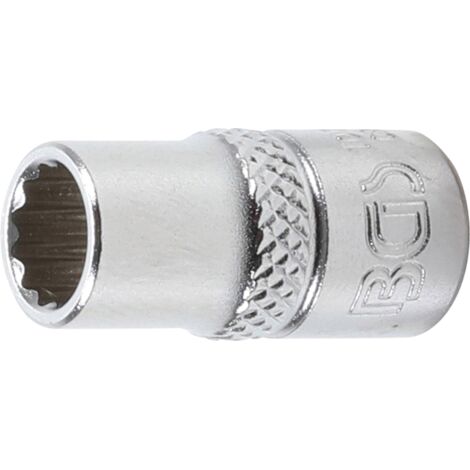 Llave de vaso 12 caras  entrada 6,3 mm (1/4")  7 mm