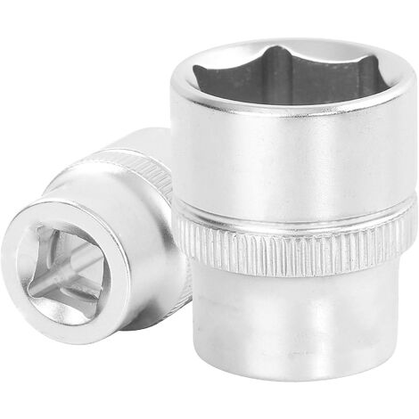 Llave de vaso 3/8" corto 6 caras, medida 18mm