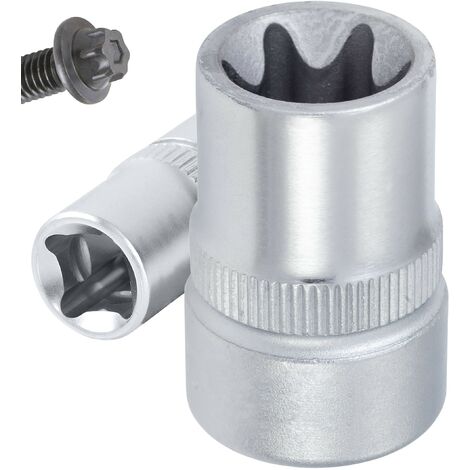 Llave de vaso 3/8" corto TORX, medida E11