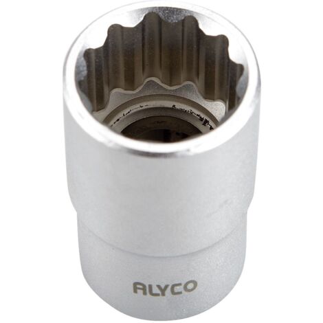 Llave de Vaso ALYCO Cuadrada 1/2 12 Caras 13 mm