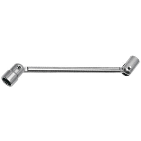 Llave de Vaso  articulada 12x13mm inox ALYCO