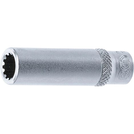 Llave de vaso bgs 10158 perfil gear lock 8 mm 1 4 pulgada