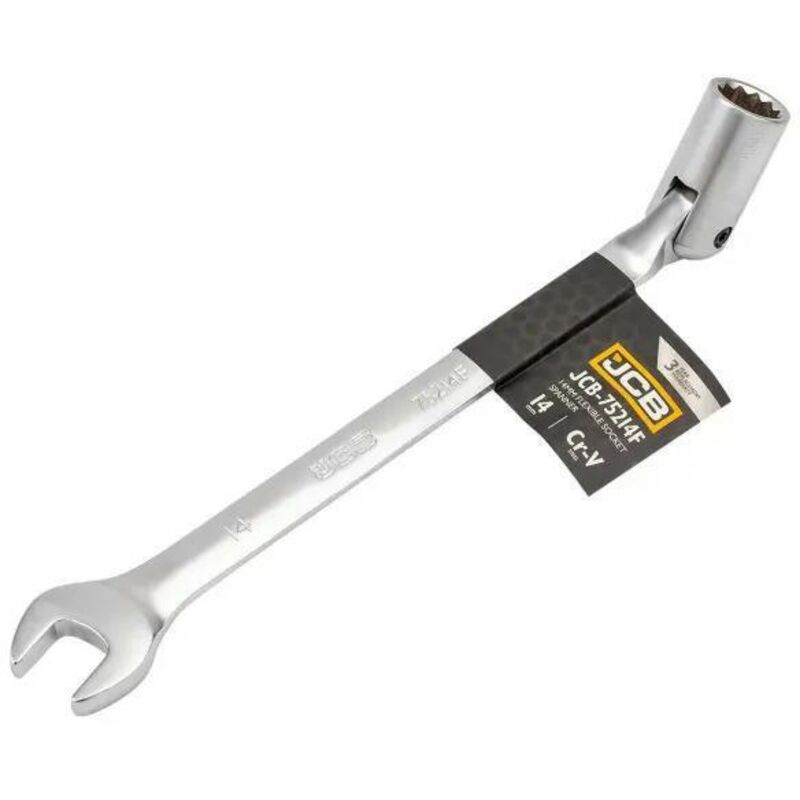 Llave de vaso con articulación 14mm