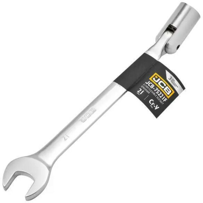 Llave de vaso con articulación 21mm