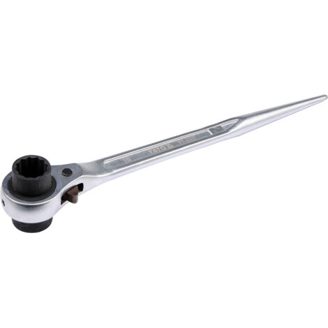 LLAVE DE VASO DE DOBLE PUNTA CON TRINQUETE 1922MM - YT-4937