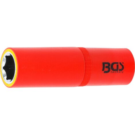 Llave de vaso de inserción VDE hexagonal  entrada 12,5 mm (1/2")  16 mm