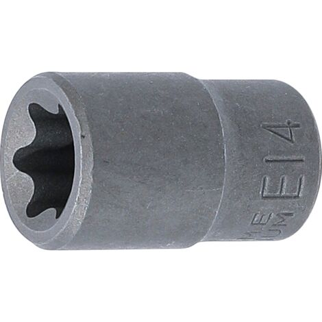 Llave de vaso E-Torx  entrada 10 mm (3/8")  E14