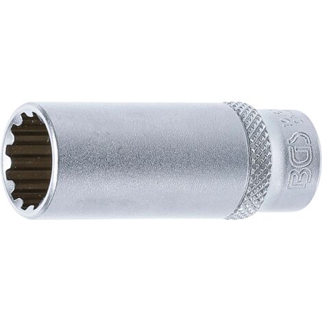 Llave de vaso Gear Lock, larga  entrada 6,3 mm (1/4")  13 mm