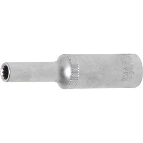 Llave de vaso Gear Lock, larga  entrada 6,3 mm (1/4")  4 mm