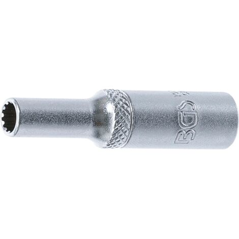 Llave de vaso Gear Lock, larga  entrada 6,3 mm (1/4")  5 mm
