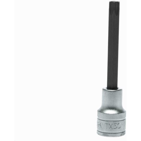 Llave de vaso hexagonal 1/2´´.Vasos largos para agujeros TX interiores TX50 TENGTOOLS 117440701