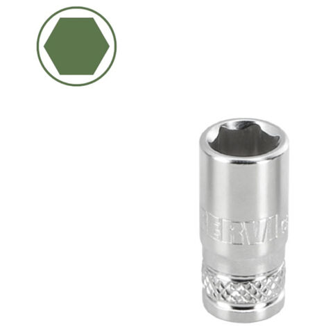 Llave de vaso hexagonal 14 mm 1/2 Fervi BN4E5N014A