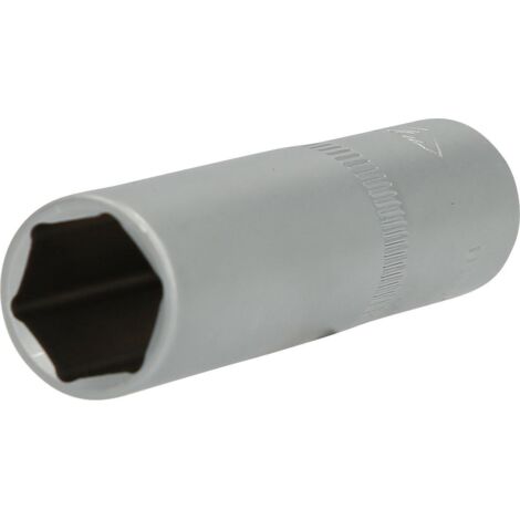 Llave de vaso hexagonal de 1/2", versión larga, 15 mm