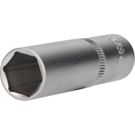 Llave de vaso hexagonal de 1/2", versión larga, 16 mm