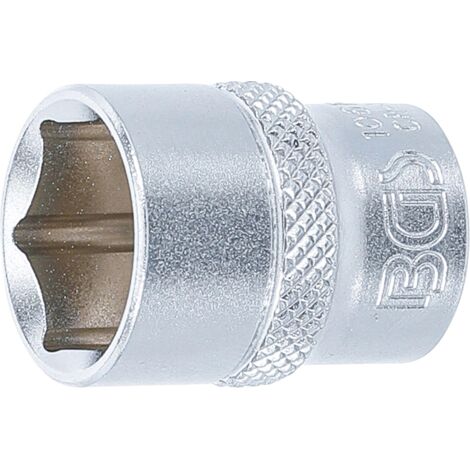 Llave de vaso hexagonal entrada 10 mm (3/8") 16 mm