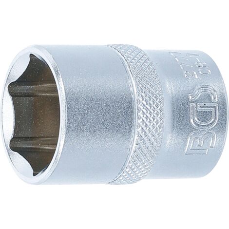Llave de vaso hexagonal  entrada 12,5 mm (1/2")  13/16"