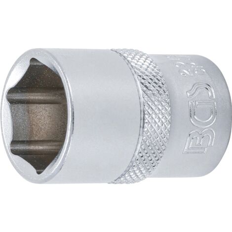 Llave de vaso hexagonal  entrada 12,5 mm (1/2")  19 mm
