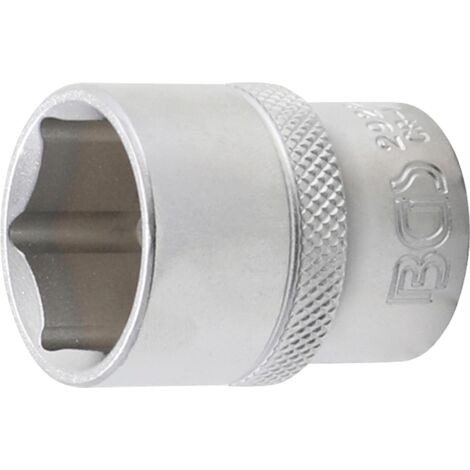 Llave de vaso hexagonal  entrada 12,5 mm (1/2")  22 mm