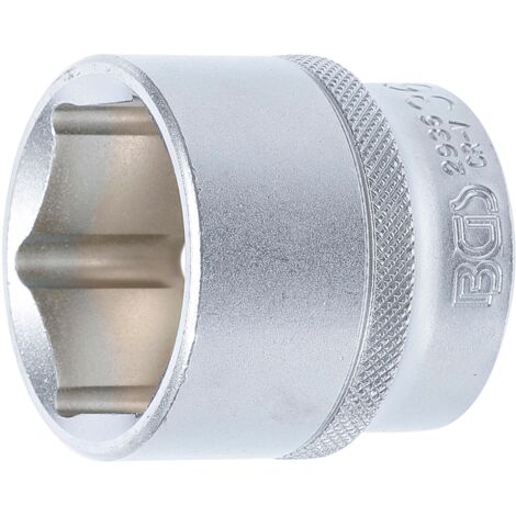Llave de vaso hexagonal  entrada 12,5 mm (1/2")  36 mm