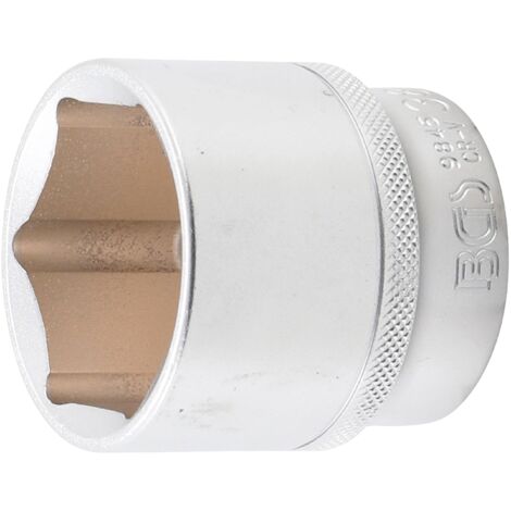 Llave de vaso hexagonal  entrada 12,5 mm (1/2")  38 mm