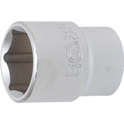 Llave de vaso hexagonal  entrada 20 mm (3/4")  32 mm